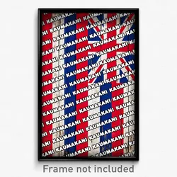 Kaumakani Hawaii Poster (HI City Souvenir 11x17 Town Print)