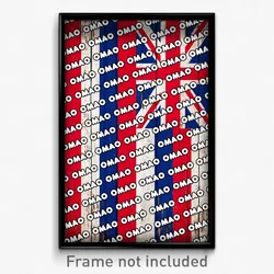 Omao Hawaii Poster (HI City Souvenir 11x17 Town Print)
