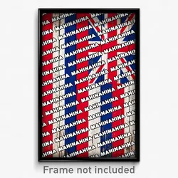 Mahinahina Hawaii Poster (HI City Souvenir 11x17 Town Print)