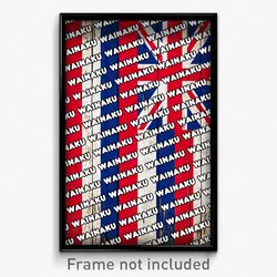 Wainaku Hawaii Poster (HI City Souvenir 11x17 Town Print)