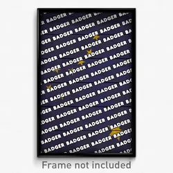 Badger Alaska Poster (AK City Souvenir 11x17 Town Print)