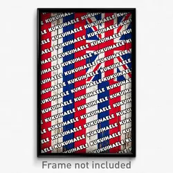 Kukuihaele Hawaii Poster (HI City Souvenir 11x17 Town Print)
