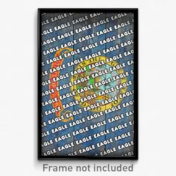 Eagle Idaho Poster (ID City Souvenir 11x17 Town Print)