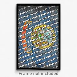 Burley Idaho Poster (ID City Souvenir 11x17 Town Print)