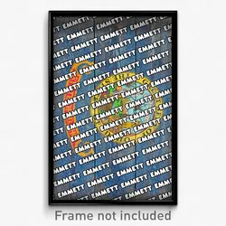 Emmett Idaho Poster (ID City Souvenir 11x17 Town Print)