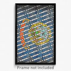 Kimberly Idaho Poster (ID City Souvenir 11x17 Town Print)