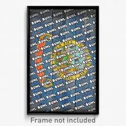 Buhl Idaho Poster (ID City Souvenir 11x17 Town Print)
