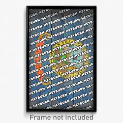 Heyburn Idaho Poster (ID City Souvenir 11x17 Town Print)