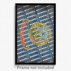 Wendell Idaho Poster (ID City Souvenir 11x17 Town Print)