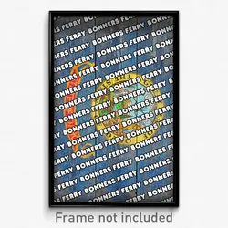 Bonners Ferry Idaho Poster (ID City Souvenir 11x17 Town Print)