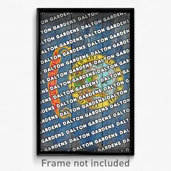 Dalton Gardens Idaho Poster (ID City Souvenir 11x17 Town Print)