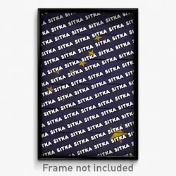 Sitka Alaska Poster (AK City Souvenir 11x17 Town Print)