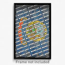 Moreland Idaho Poster (ID City Souvenir 11x17 Town Print)