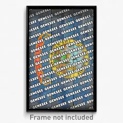 Genesee Idaho Poster (ID City Souvenir 11x17 Town Print)