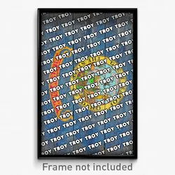 Troy Idaho Poster (ID City Souvenir 11x17 Town Print)