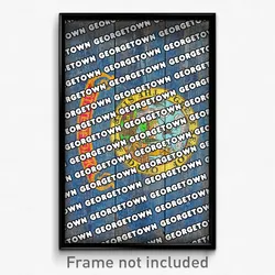 Georgetown Idaho Poster (ID City Souvenir 11x17 Town Print)