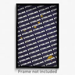 Sterling Alaska Poster (AK City Souvenir 11x17 Town Print)