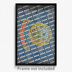 Eden Idaho Poster (ID City Souvenir 11x17 Town Print)