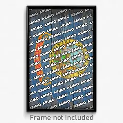 Arimo Idaho Poster (ID City Souvenir 11x17 Town Print)