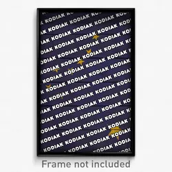 Kodiak Alaska Poster (AK City Souvenir 11x17 Town Print)
