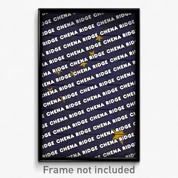 Chena Ridge Alaska Poster (AK City Souvenir 11x17 Town Print)