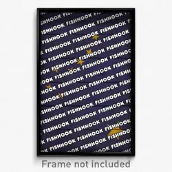 Fishhook Alaska Poster (AK City Souvenir 11x17 Town Print)