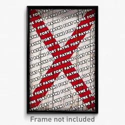 Fort Payne Alabama Poster (AL City Souvenir 11x17 Town Print)