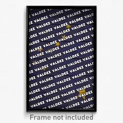 Valdez Alaska Poster (AK City Souvenir 11x17 Town Print)