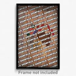 Deerfield Illinois Poster (IL City Souvenir 11x17 Town Print)