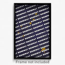 Ridgeway Alaska Poster (AK City Souvenir 11x17 Town Print)