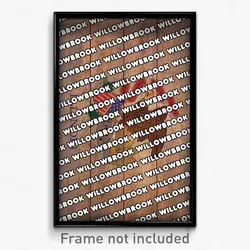 Willowbrook Illinois Poster (IL City Souvenir 11x17 Town Print)