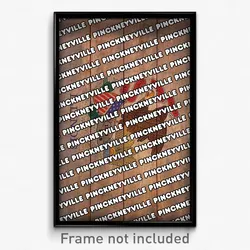 Pinckneyville Illinois Poster (IL City Souvenir 11x17 Town Print)