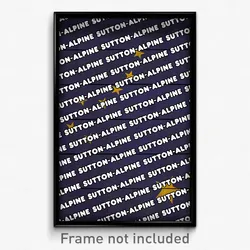 Sutton-Alpine Alaska Poster (AK City Souvenir 11x17 Town Print)