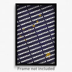 Emmonak Alaska Poster (AK City Souvenir 11x17 Town Print)