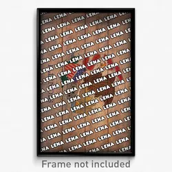 Lena Illinois Poster (IL City Souvenir 11x17 Town Print)