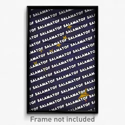 Salamatof Alaska Poster (AK City Souvenir 11x17 Town Print)