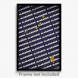 Alakanuk Alaska Poster (AK City Souvenir 11x17 Town Print)