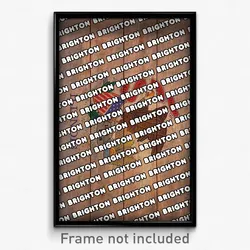 Brighton Illinois Poster (IL City Souvenir 11x17 Town Print)