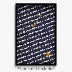Delta Junction Alaska Poster (AK City Souvenir 11x17 Town Print)