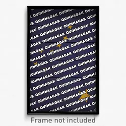 Quinhagak Alaska Poster (AK City Souvenir 11x17 Town Print)