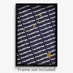 Talkeetna Alaska Poster (AK City Souvenir 11x17 Town Print)