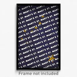 St. Mary's Alaska Poster (AK City Souvenir 11x17 Town Print)