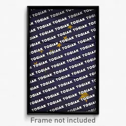 Togiak Alaska Poster (AK City Souvenir 11x17 Town Print)