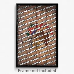 Marissa Illinois Poster (IL City Souvenir 11x17 Town Print)