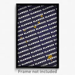 Klawock Alaska Poster (AK City Souvenir 11x17 Town Print)
