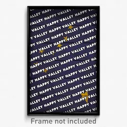 Happy Valley Alaska Poster (AK City Souvenir 11x17 Town Print)