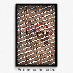 Hardin Illinois Poster (IL City Souvenir 11x17 Town Print)
