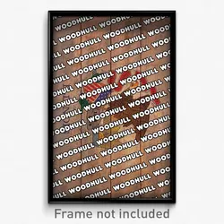 Woodhull Illinois Poster (IL City Souvenir 11x17 Town Print)