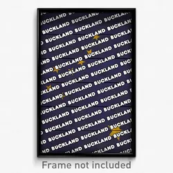 Buckland Alaska Poster (AK City Souvenir 11x17 Town Print)