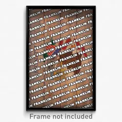Franklin Illinois Poster (IL City Souvenir 11x17 Town Print)